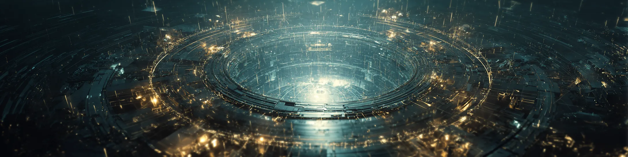 Transparent data vault with protective geometric light grid